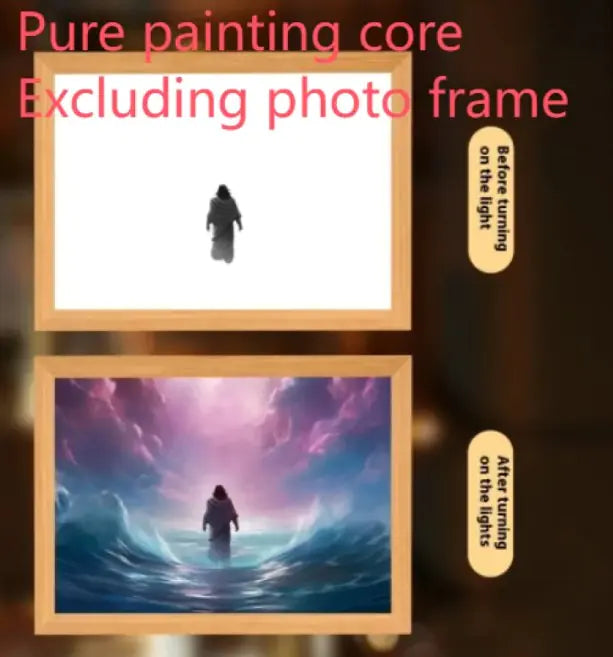 Jesus LED Light Painting