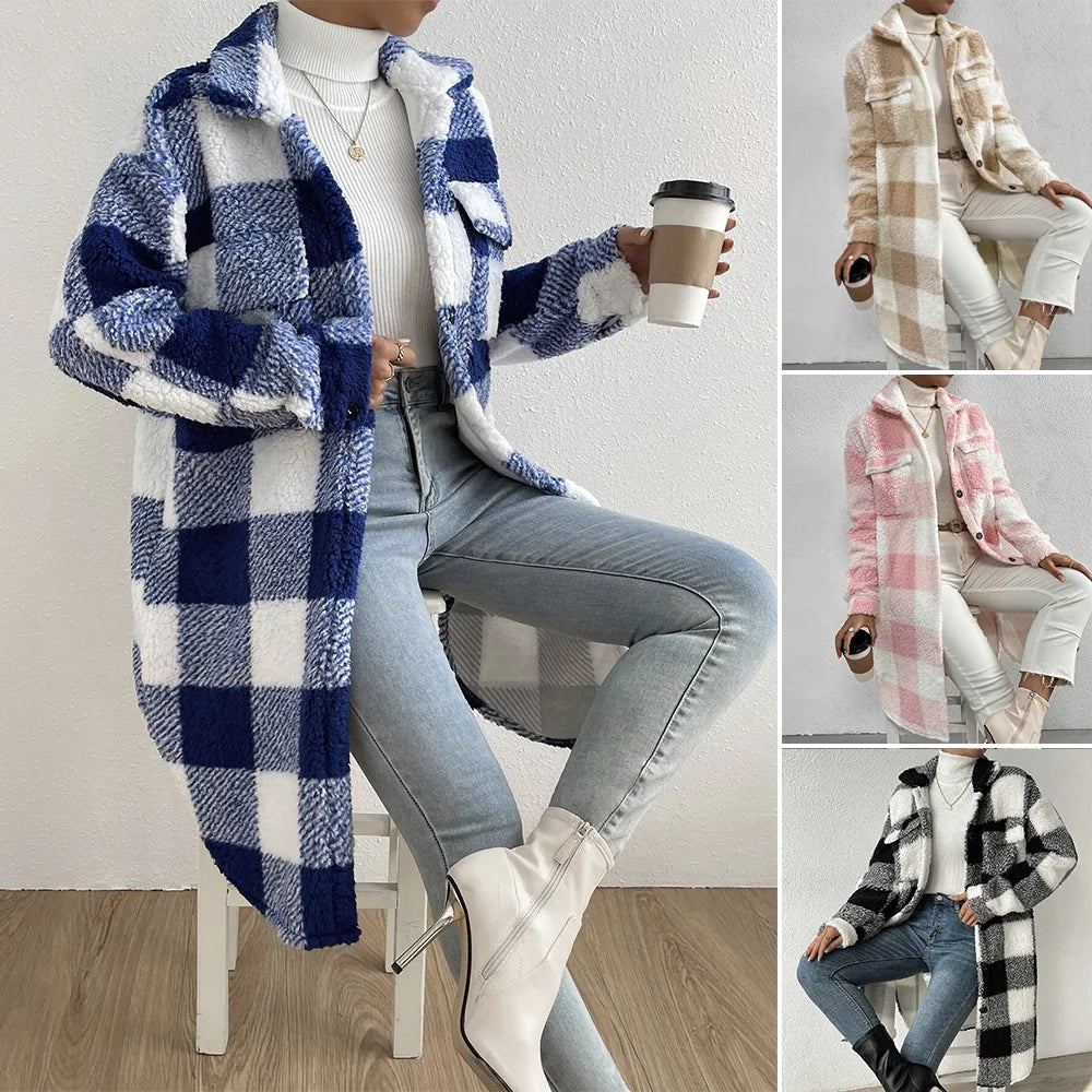 Fleece Long Coat