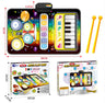 Children's Two-in-one Multifunctional Drum Kit Interactive Toy